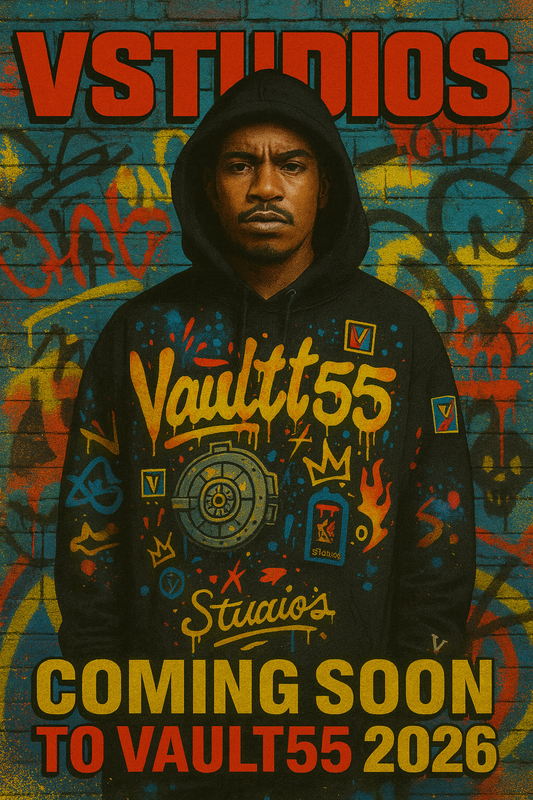 Vault 55 Limited Edition Hoodie - Black
