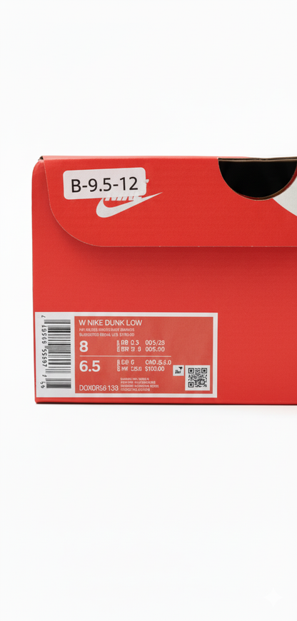 Nike Dunk Low 'Black/White' – Limited Edition